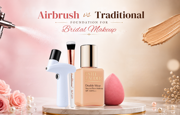 Airbrush vs Traditional Foundation for Bridal: When Each One Wins