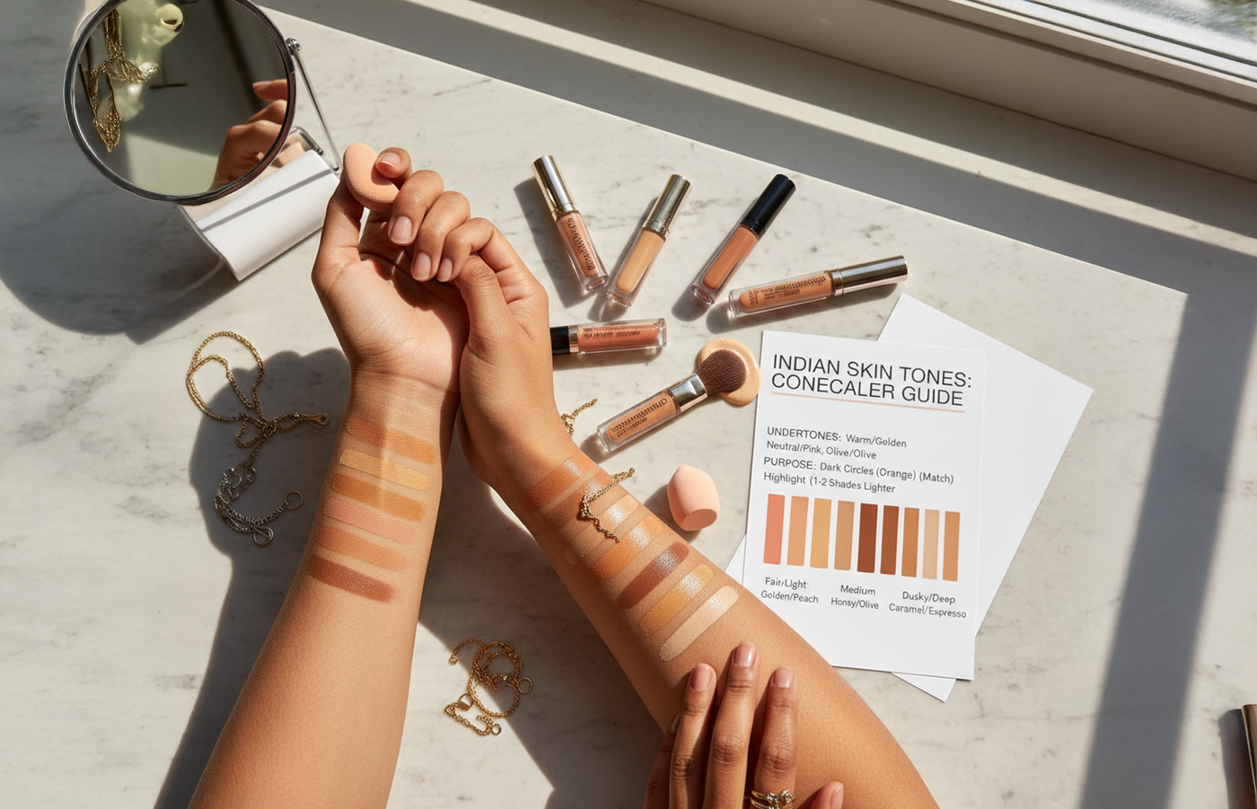 How to Choose the Best Concealer for Indian Skin: Shades, Formulas & Tips?