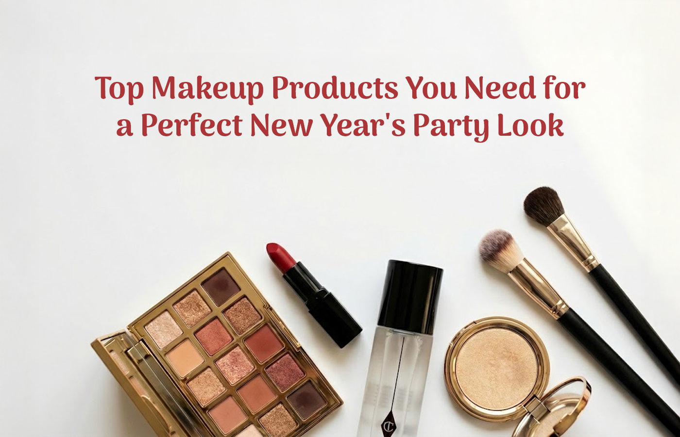 Top Makeup Products You Need for a Perfect New Year’s Party Look